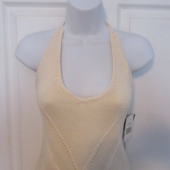 RALPH LAUREN Green Label Knit Halter Top - Sz L - NEW - Picture 5 of 15